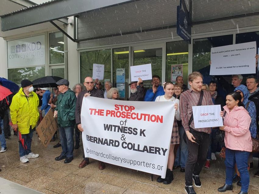 Perth Witness K protest Perth Witness K protest