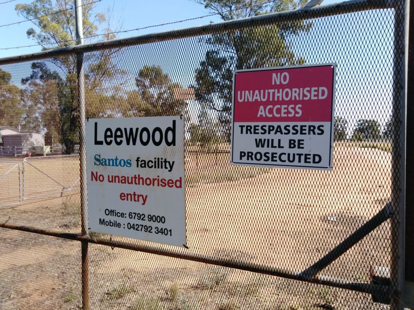 Santos' Leewood facility Santos' Leewood facility