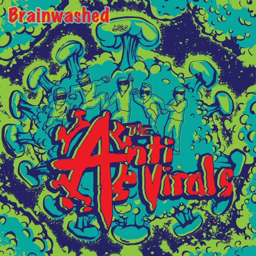 THE ANTI VIRALS - BRAINWASHED album artwork THE ANTI VIRALS - BRAINWASHED album artwork