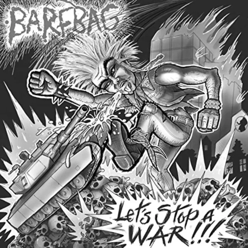 BARFBAG - LET'S STOP A WAR album artwork BARFBAG - LET'S STOP A WAR album artwork
