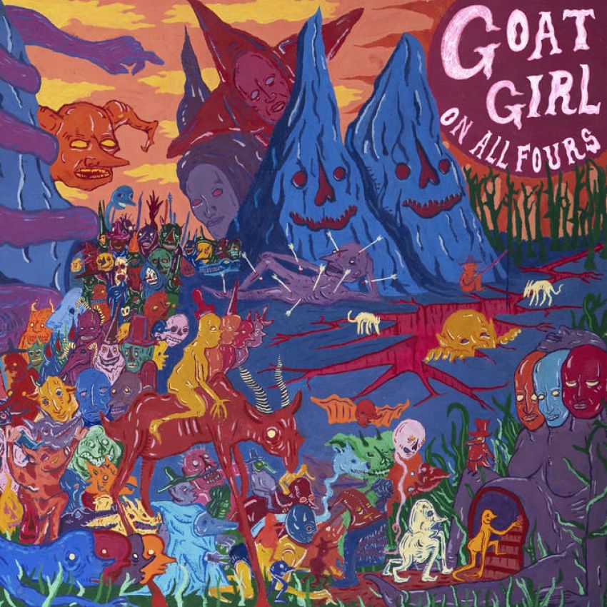 GOAT GIRL - ON ALL FOURS album artwork GOAT GIRL - ON ALL FOURS album artwork