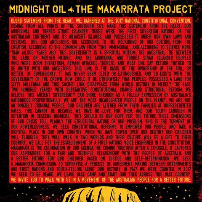 MIDNIGHT OIL - THE MAKARRATA PROJECT album artwork MIDNIGHT OIL - THE MAKARRATA PROJECT album artwork