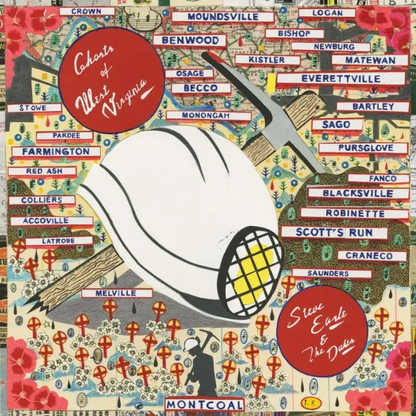 STEVE EARLE - GHOSTS OF WEST VIRGINIA album artwork STEVE EARLE - GHOSTS OF WEST VIRGINIA album artwork