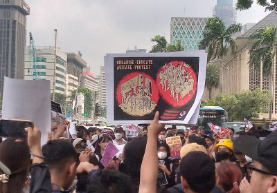 Young people are leading the protest movement in Indonesia.