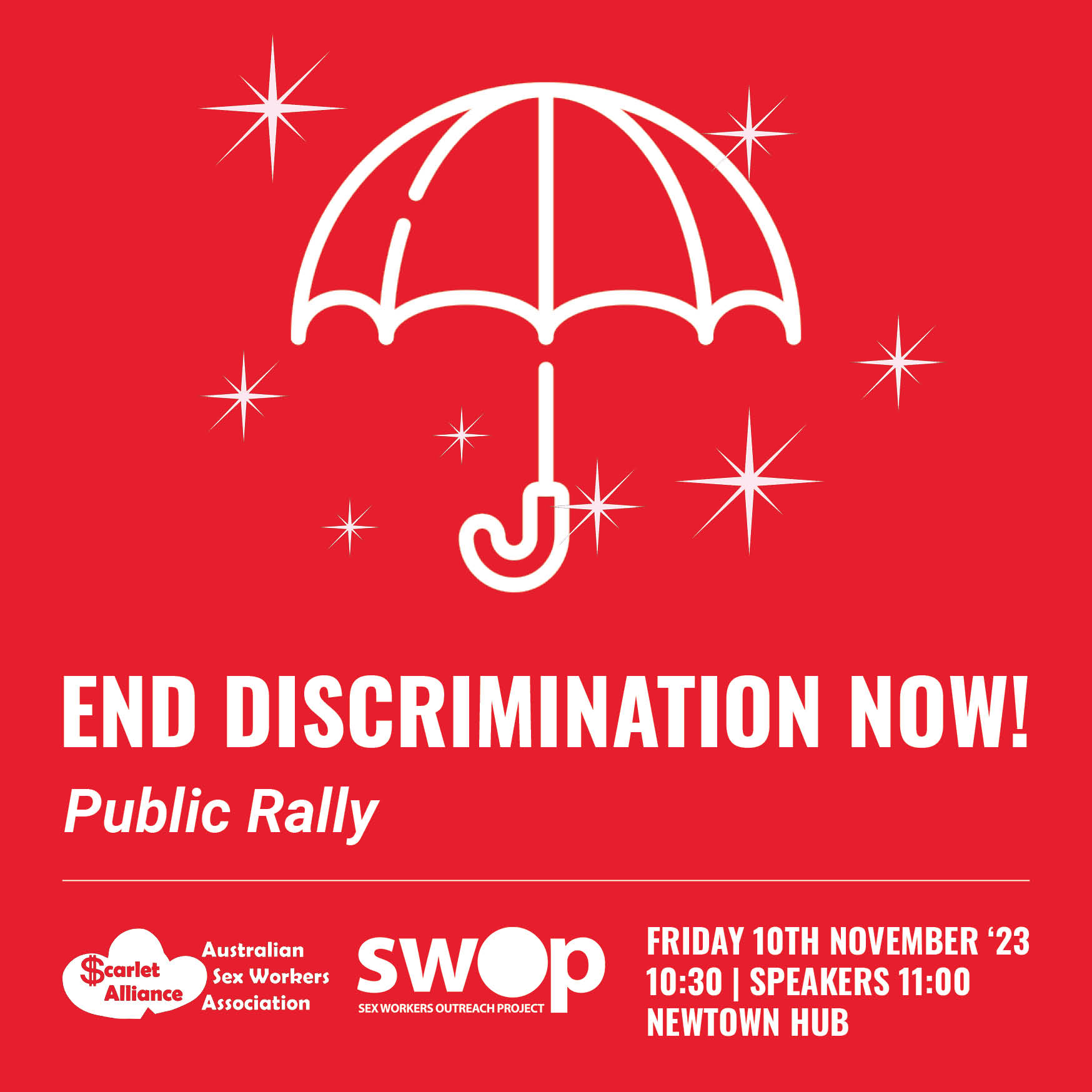 Rally: End Discrimination Now | Green Left