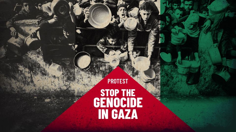 Protest: Stop the genocide! People are starving! | Green Left