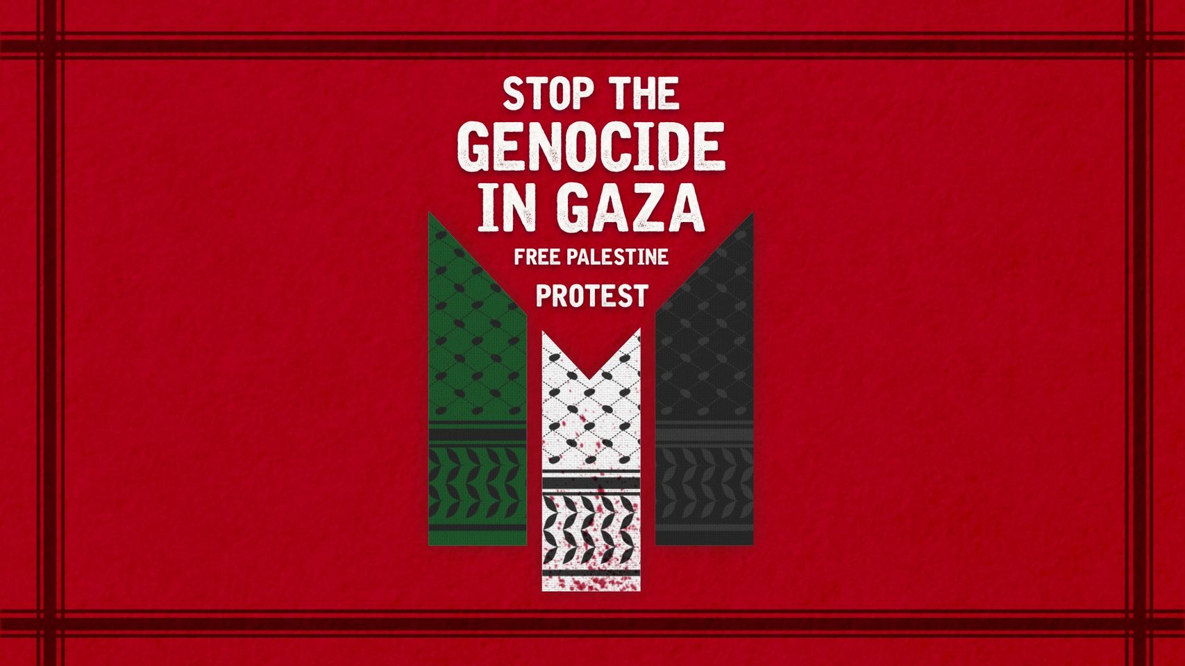 Protest: Stop the genocide in Gaza! Free Palestine! | Green Left