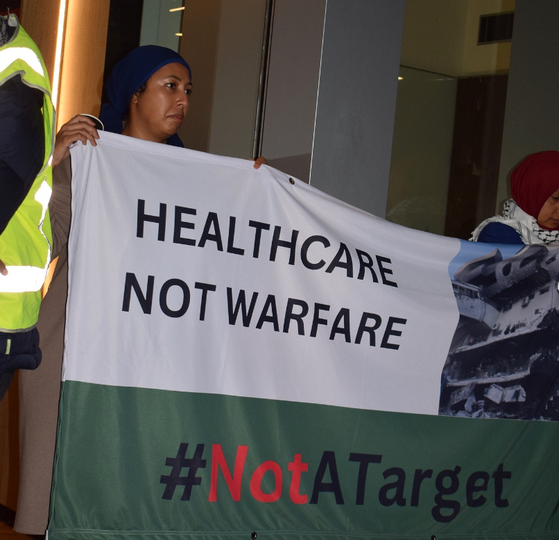 healthcare not warfare