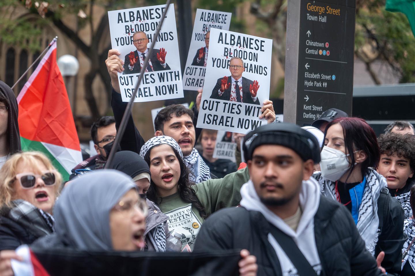 Albanese has blood on his hands, Gadigal Country/Sydney, July 27