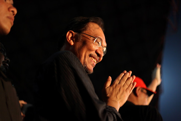 Opposition leader Anwar Ibrahim.