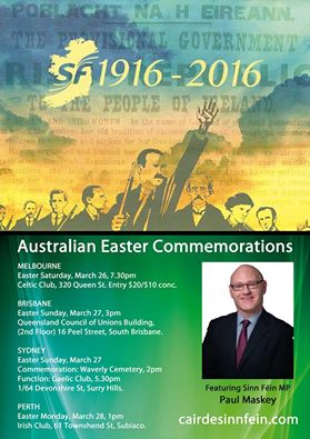 Australian Easter Commemoration 2016