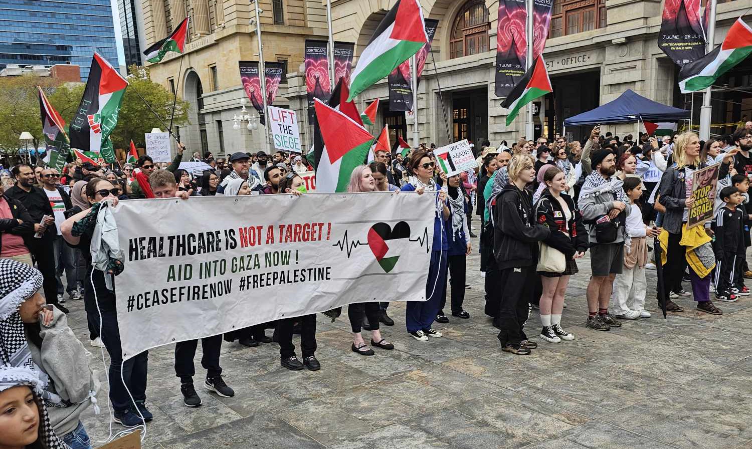 Boorloo/Perth rally, June 8