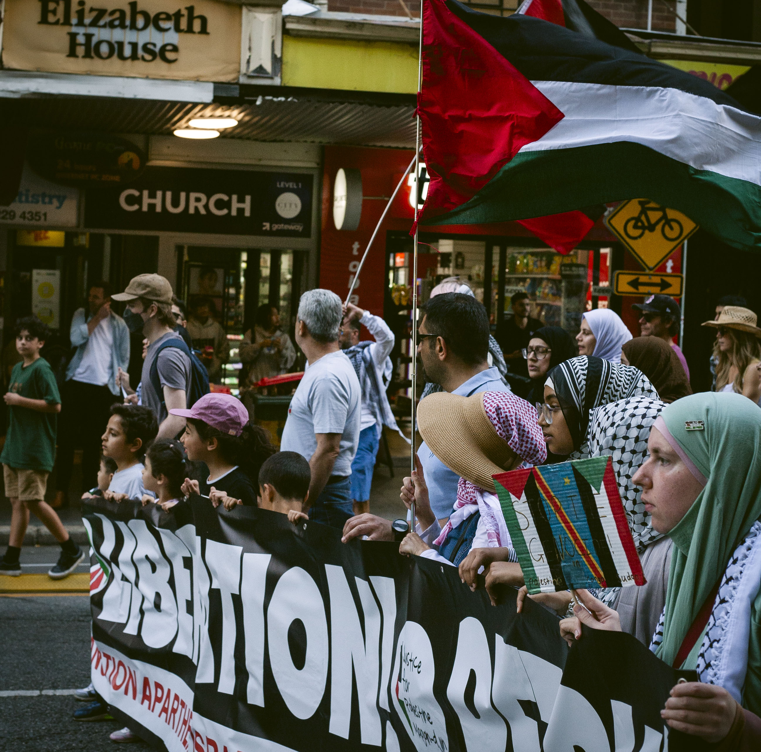 Brisbane protest for Palestine