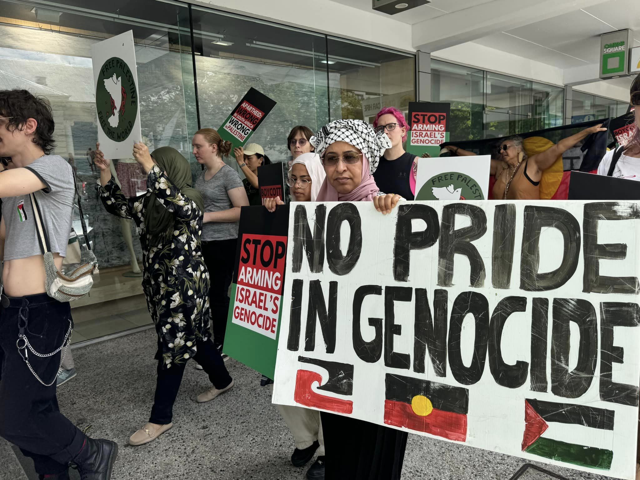 cairns rally for gaza