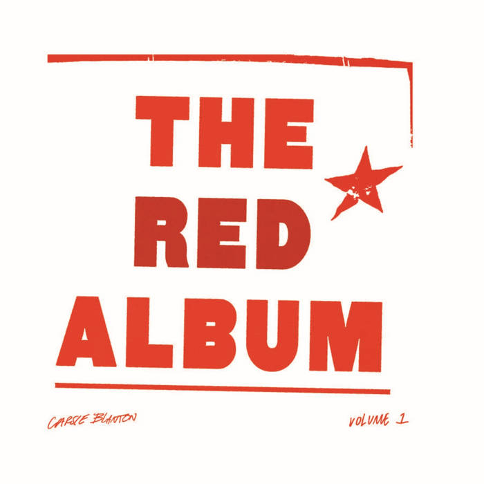 CARSIE BLANTON - THE RED ALBUM, VOLUME 1 album sleeve