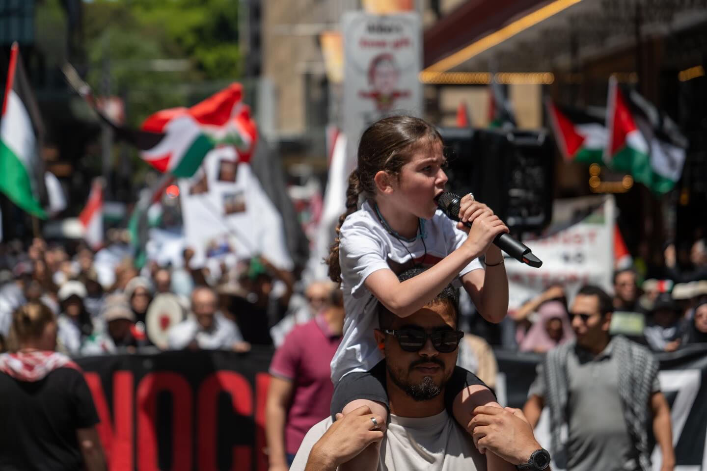 Marching in Gadigal Country/Sydney, December 22