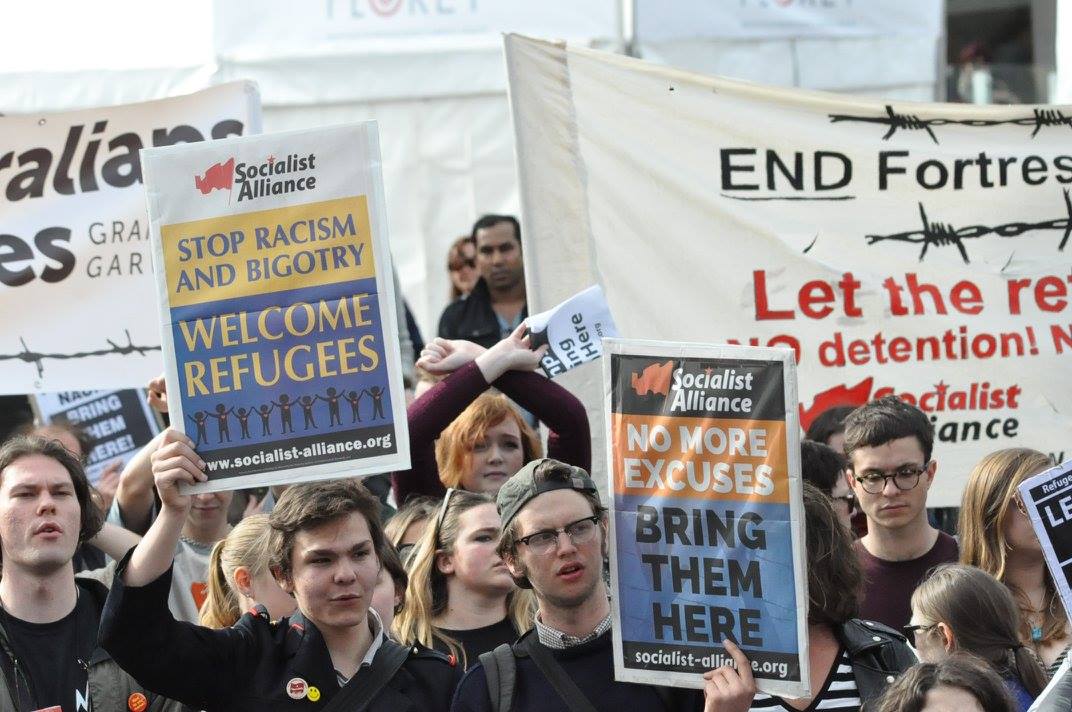 Close Manus close Nauru protest Melbourne