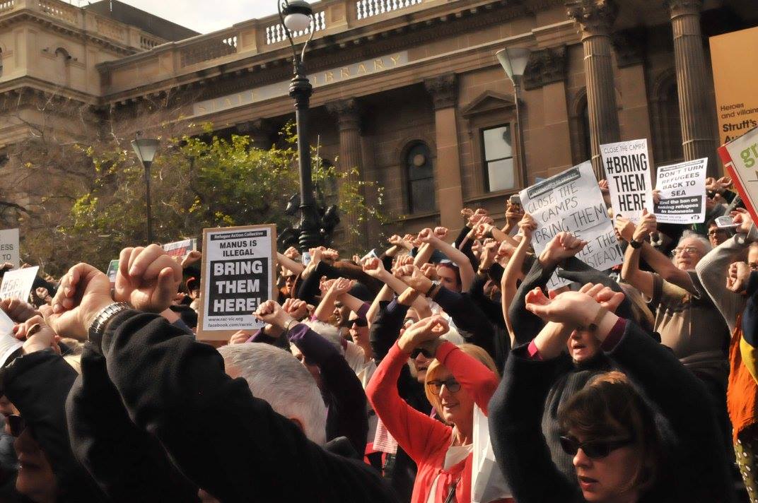 Close Manus close Nauru protest Melbourne