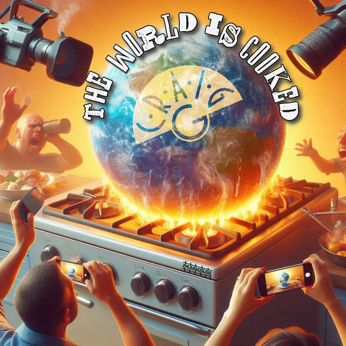 CRAIG G - THE WORLD IS COOKED album sleeve