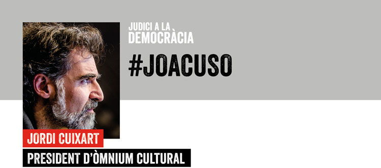 Jordi Cuixart: "J'Accuse!"