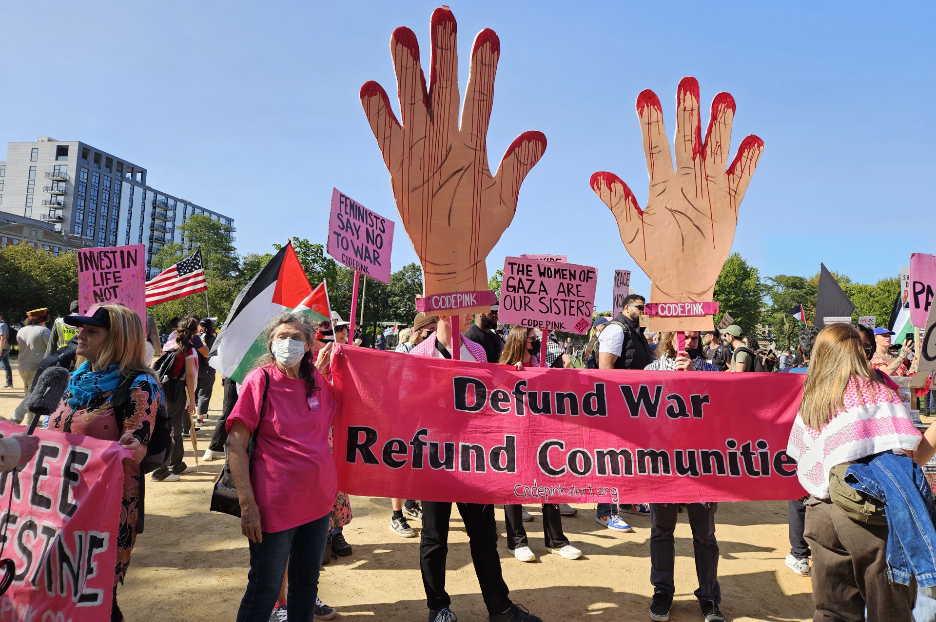 Code Pink says: Defund war