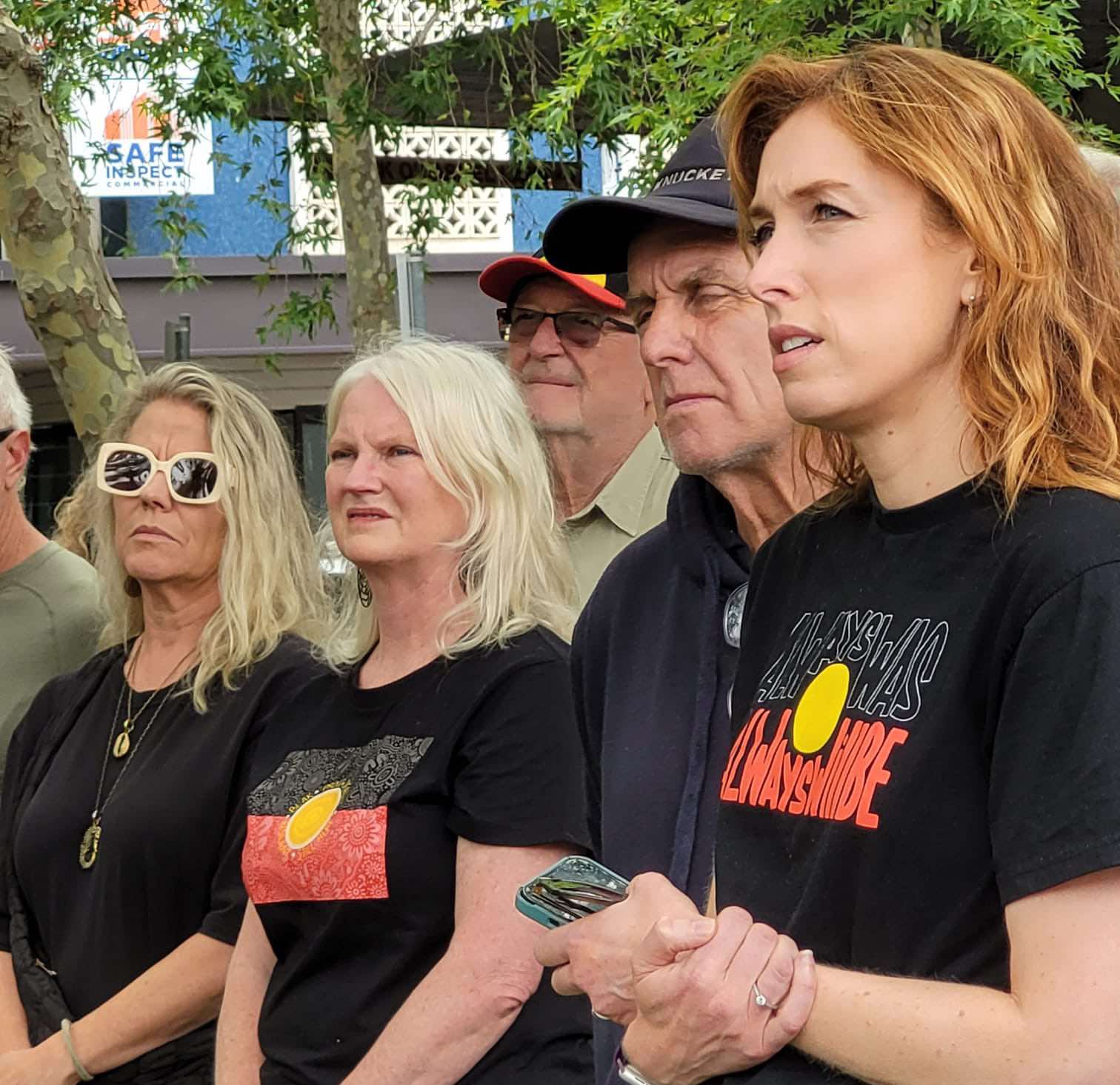 700 people joined the first Invasion Day rally in years, if ever, in Djilang/Geelong