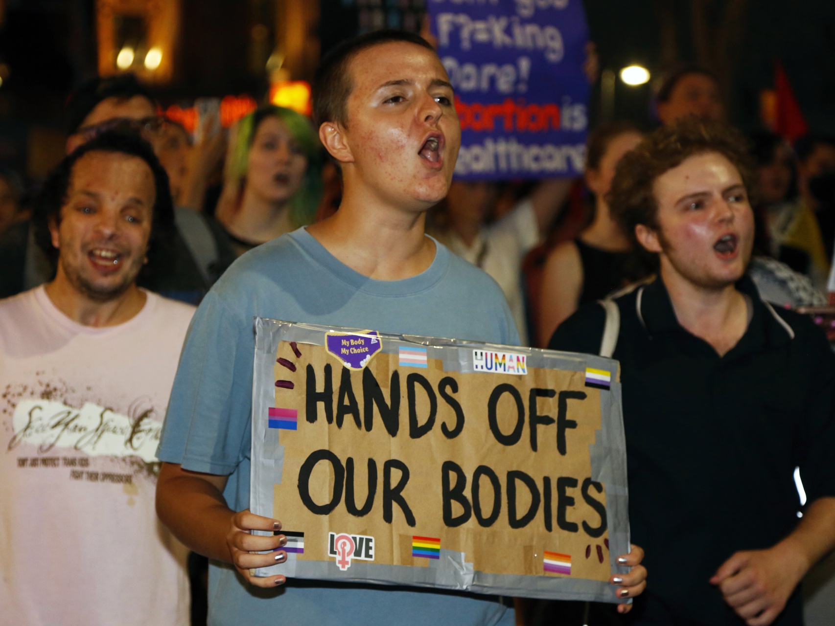 Hands off our bodies