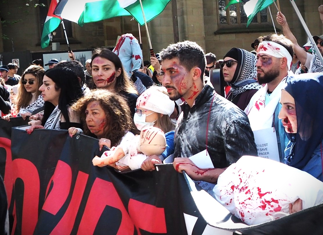 Marching on Gadigal Country/Sydney, September 22