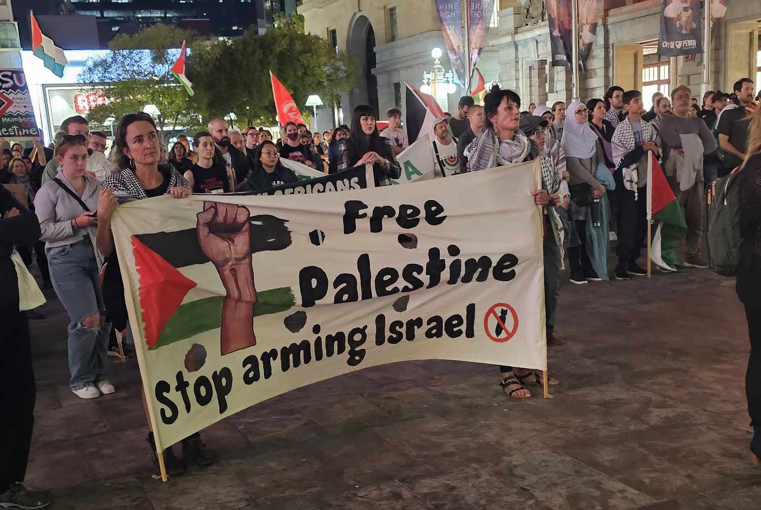 Free Palestine, Stop arming Israel, Boorloo/Perth, May 10