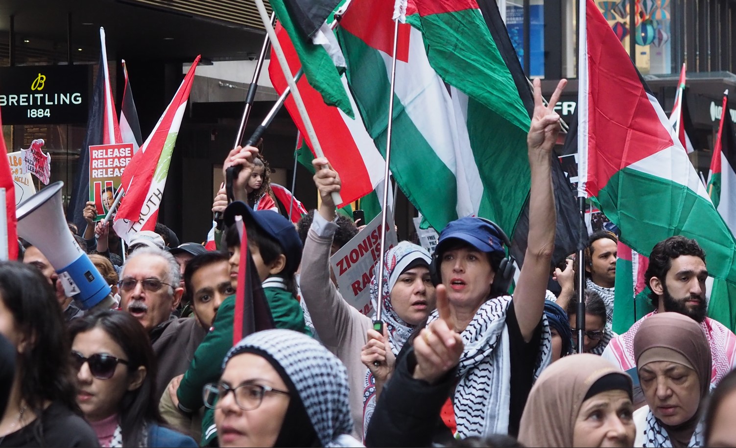 Marching on Gadigal Country/Sydney, August 4