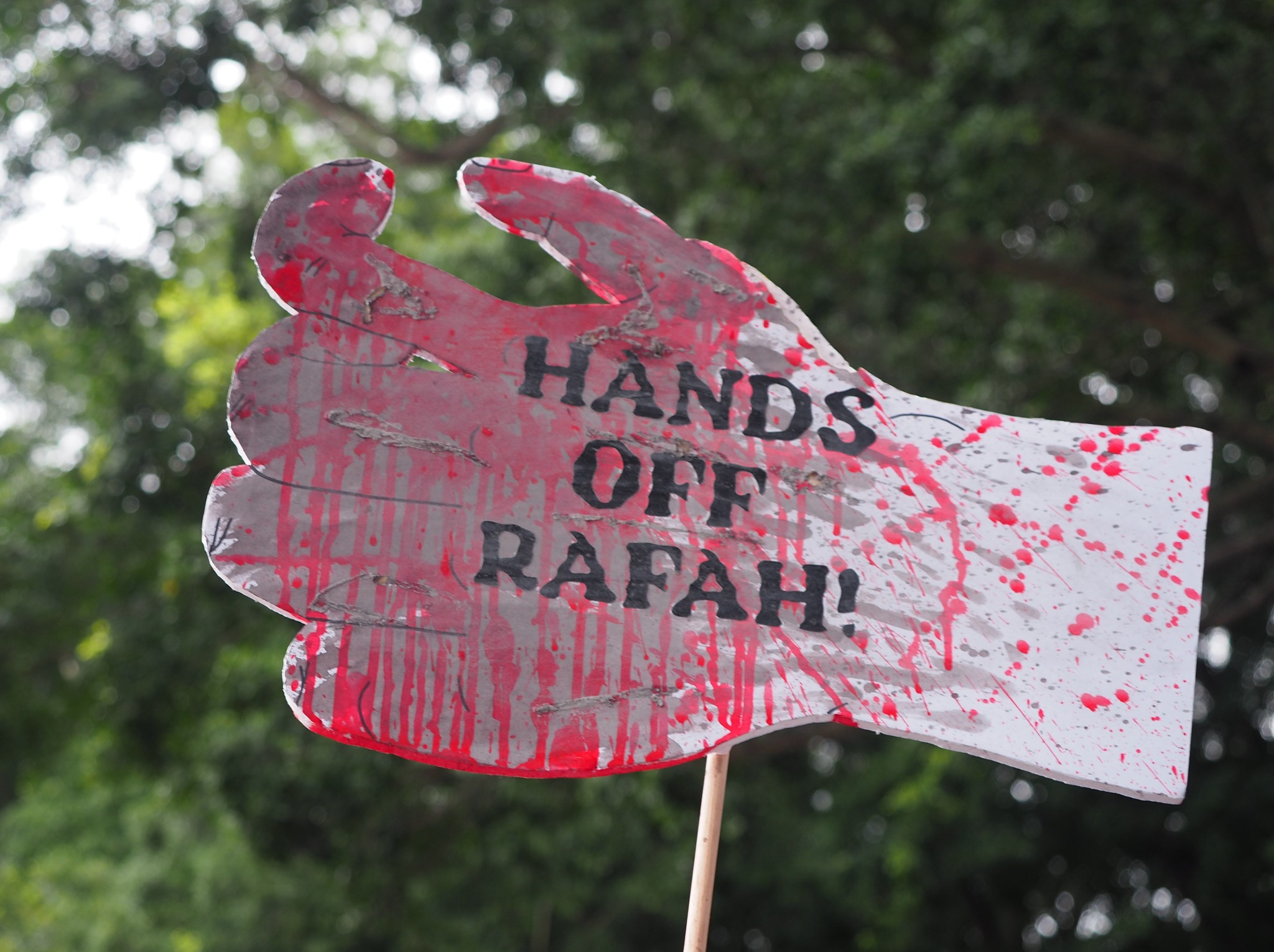 Hands off Rafah, Gadigal Country/Sydney, June 2