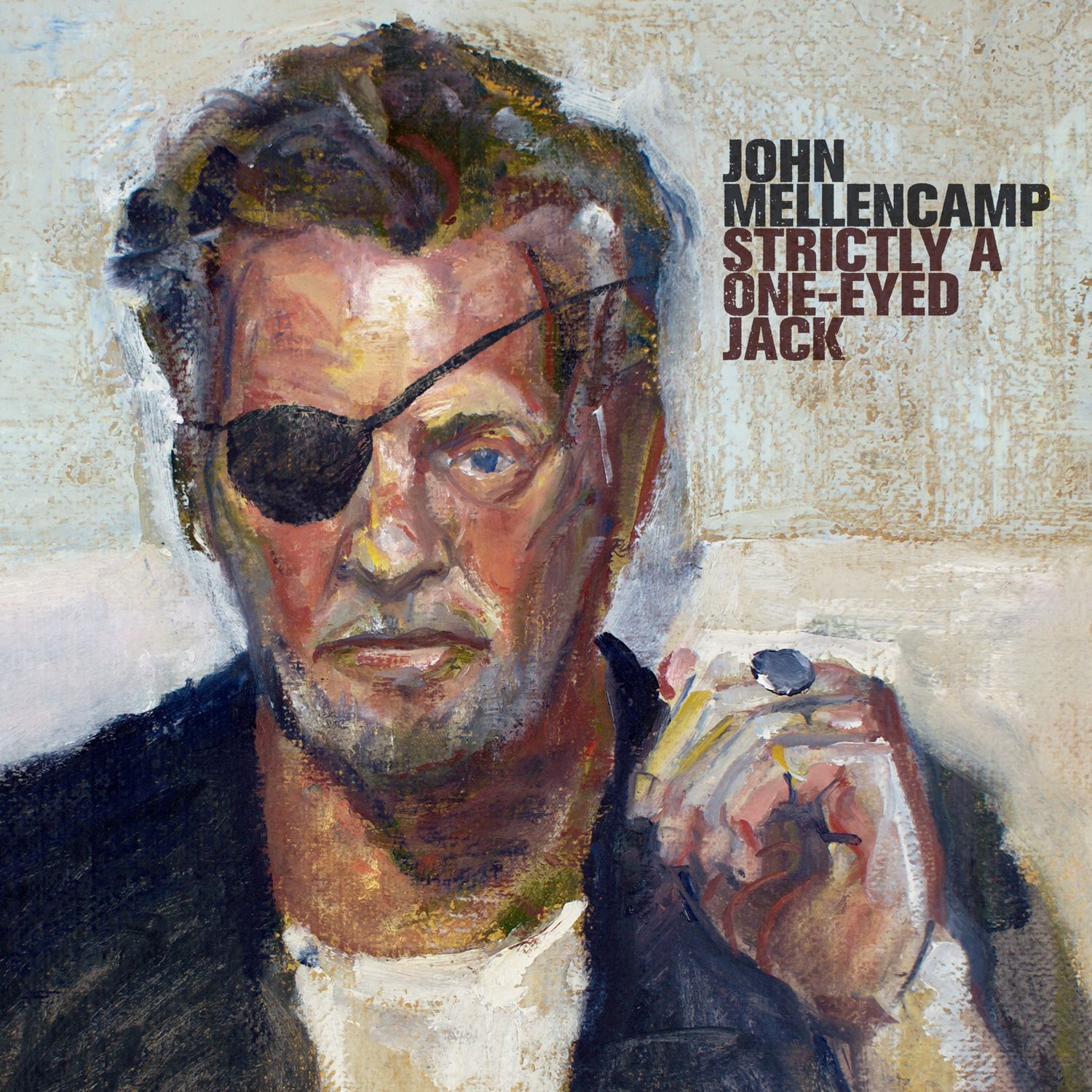 JOHN MELLENCAMP - STRICTLY A ONE-EYED JACK album artwork