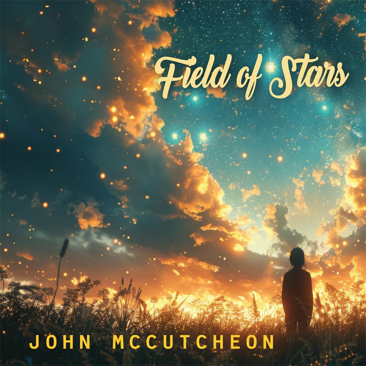 JOHN MCCUTCHEON - FIELD OF STARS album sleeve