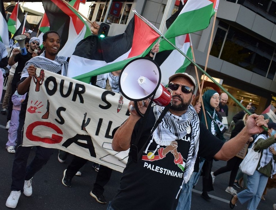 Rally, Kaurna Yerta/Adelaide, June 2