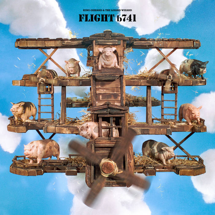 KING GIZZARD & THE LIZARD WIZARD - FLIGHT B741 album sleeve