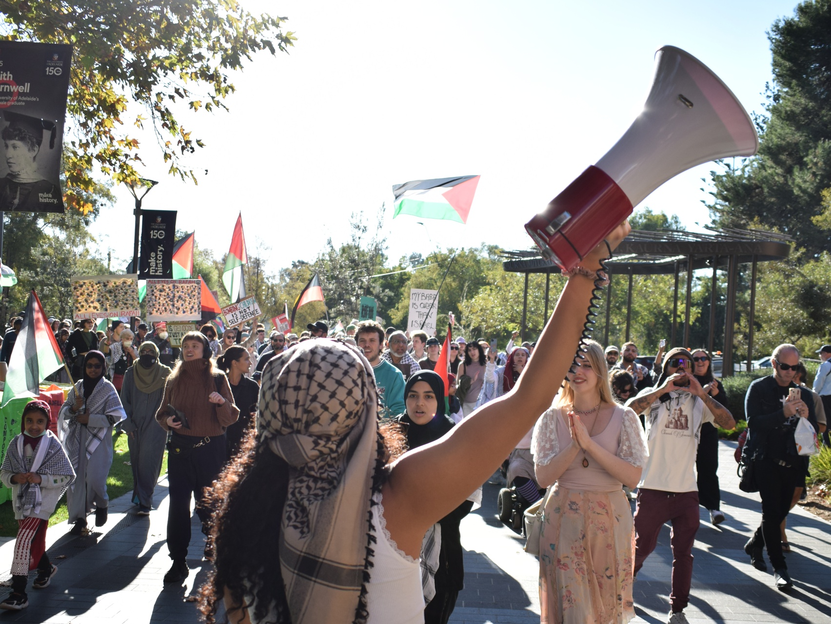 Kaurna Yerta/Adelaide rally, May 12