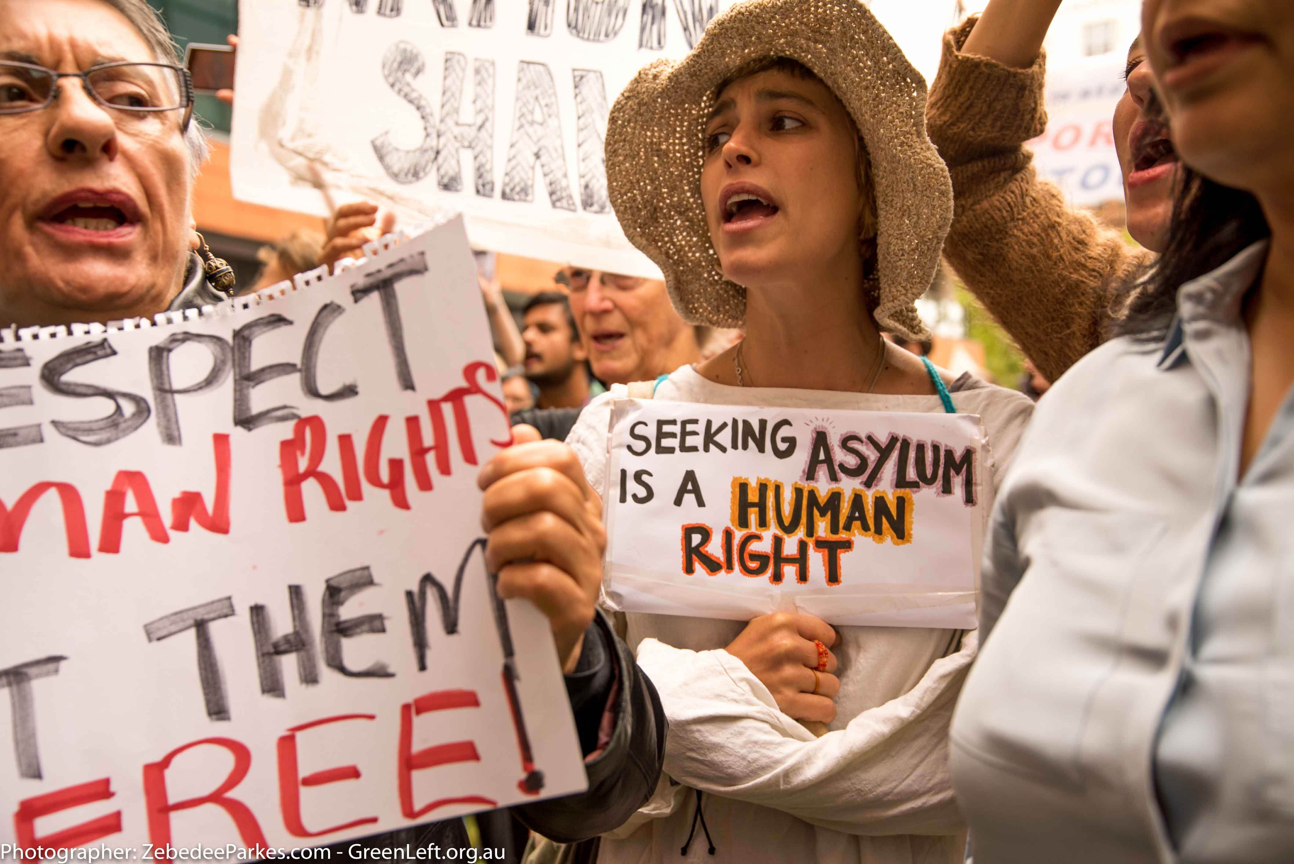 Let Them Stay rally, Sydney.