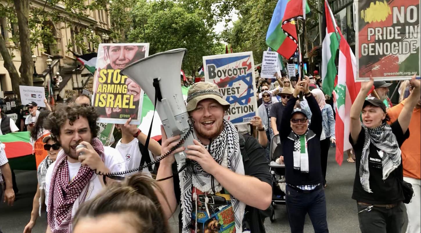 Marching in Gadigal Country/Sydney, January 19