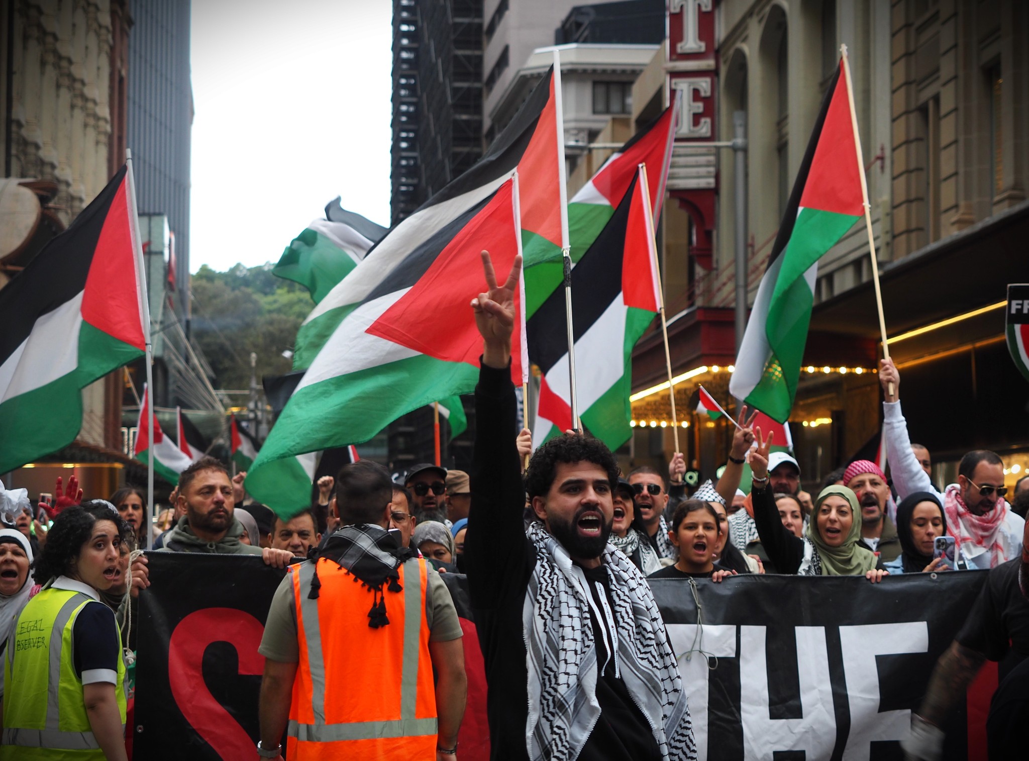 Marching for Gaza, Gadigal Country/Sydney, June 2