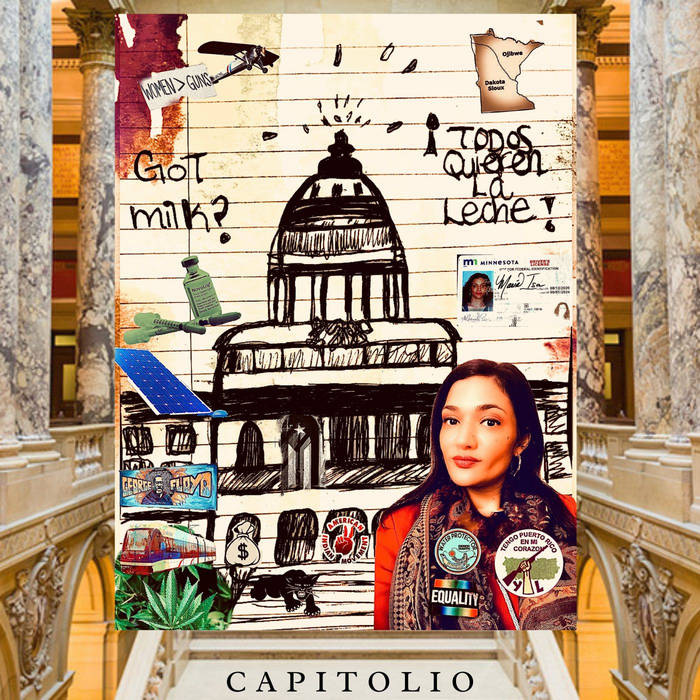 MARIA ISA - CAPITOLIO EP sleeve