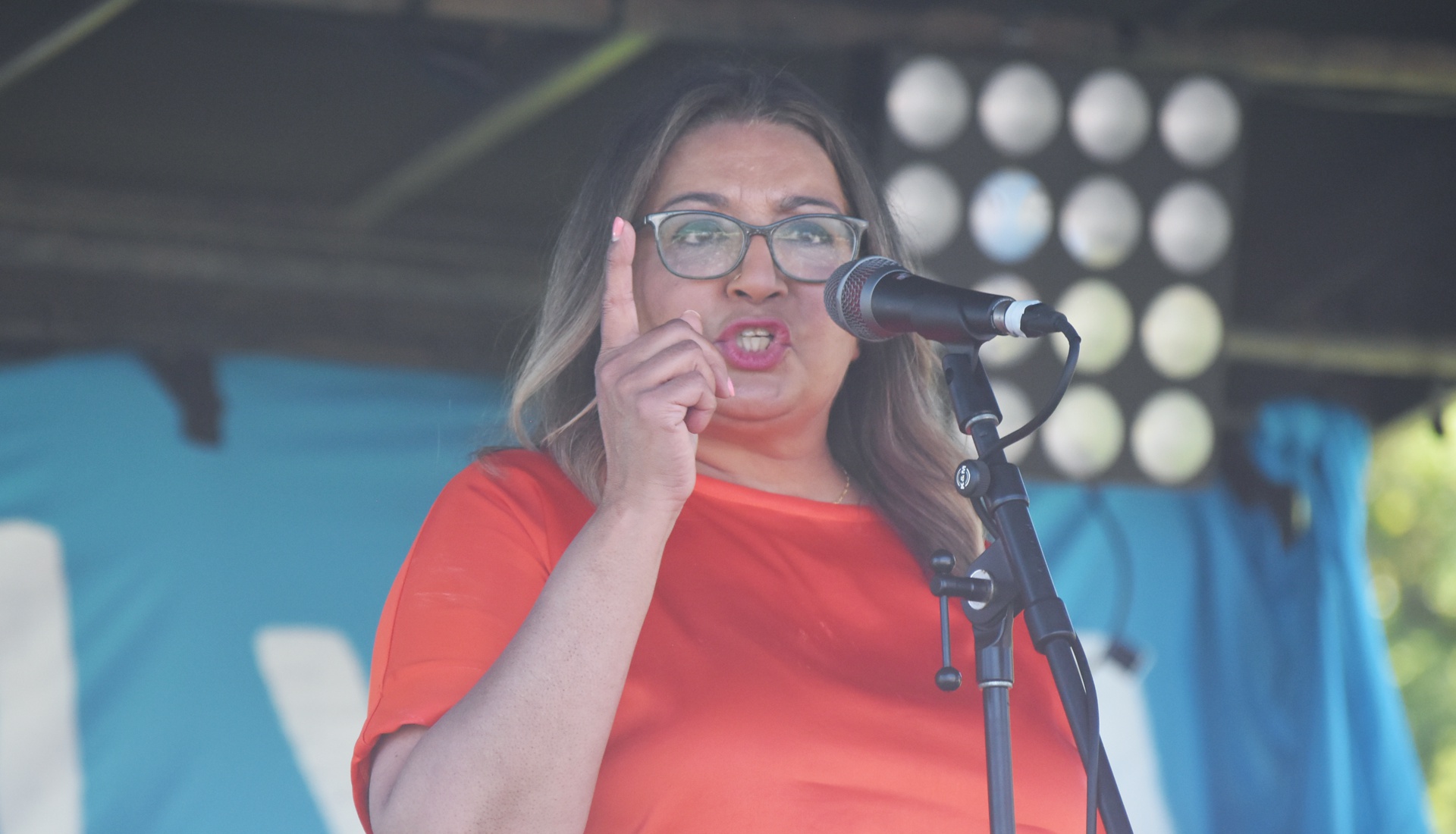 Mehreeh Faruqi speaking