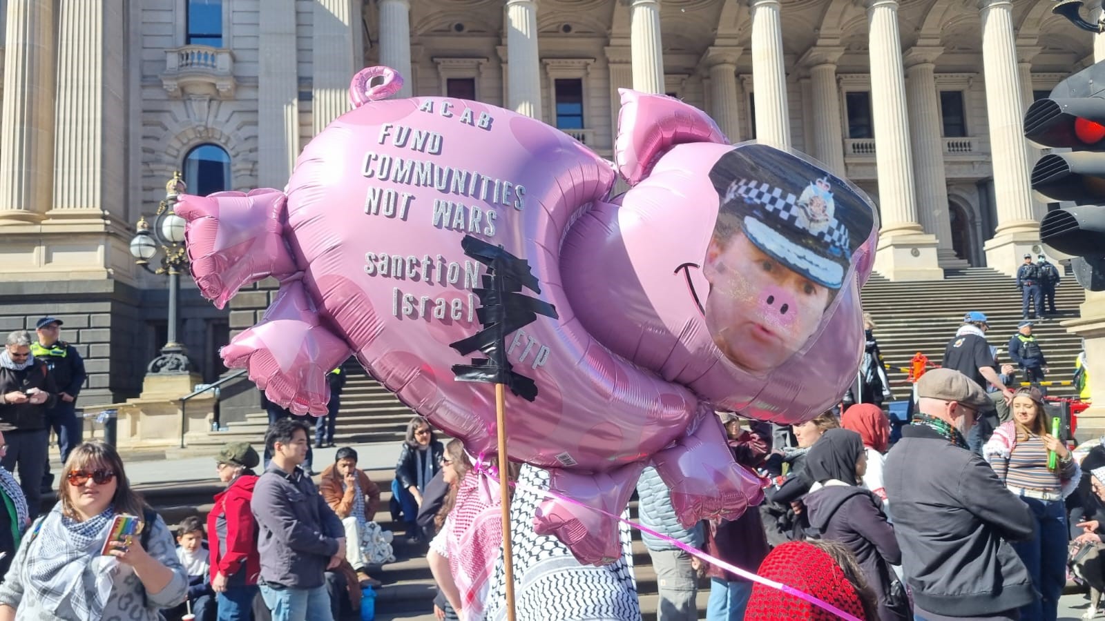 Melbourne palestine rally