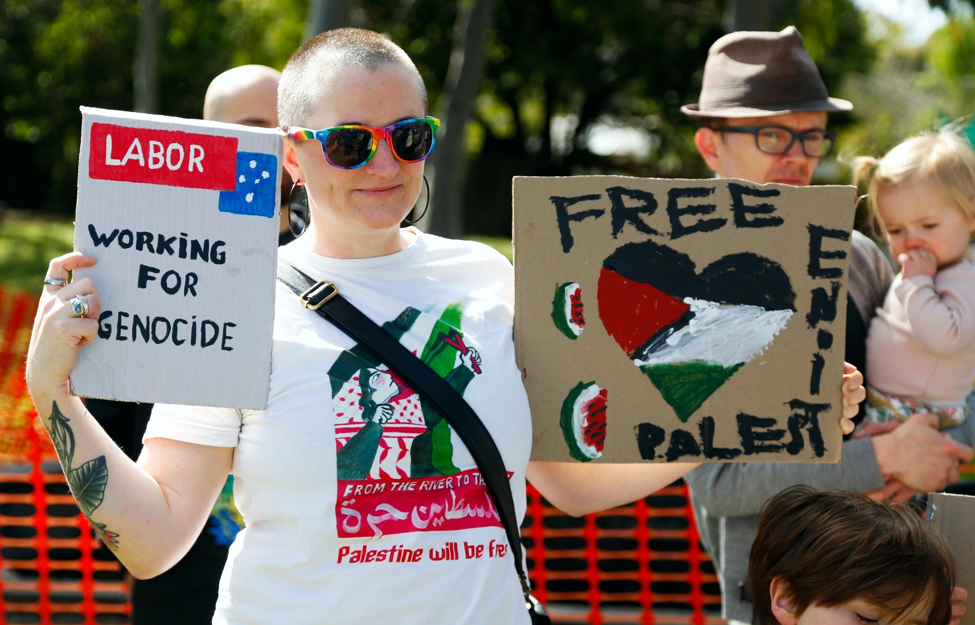 melbourne palestine rally