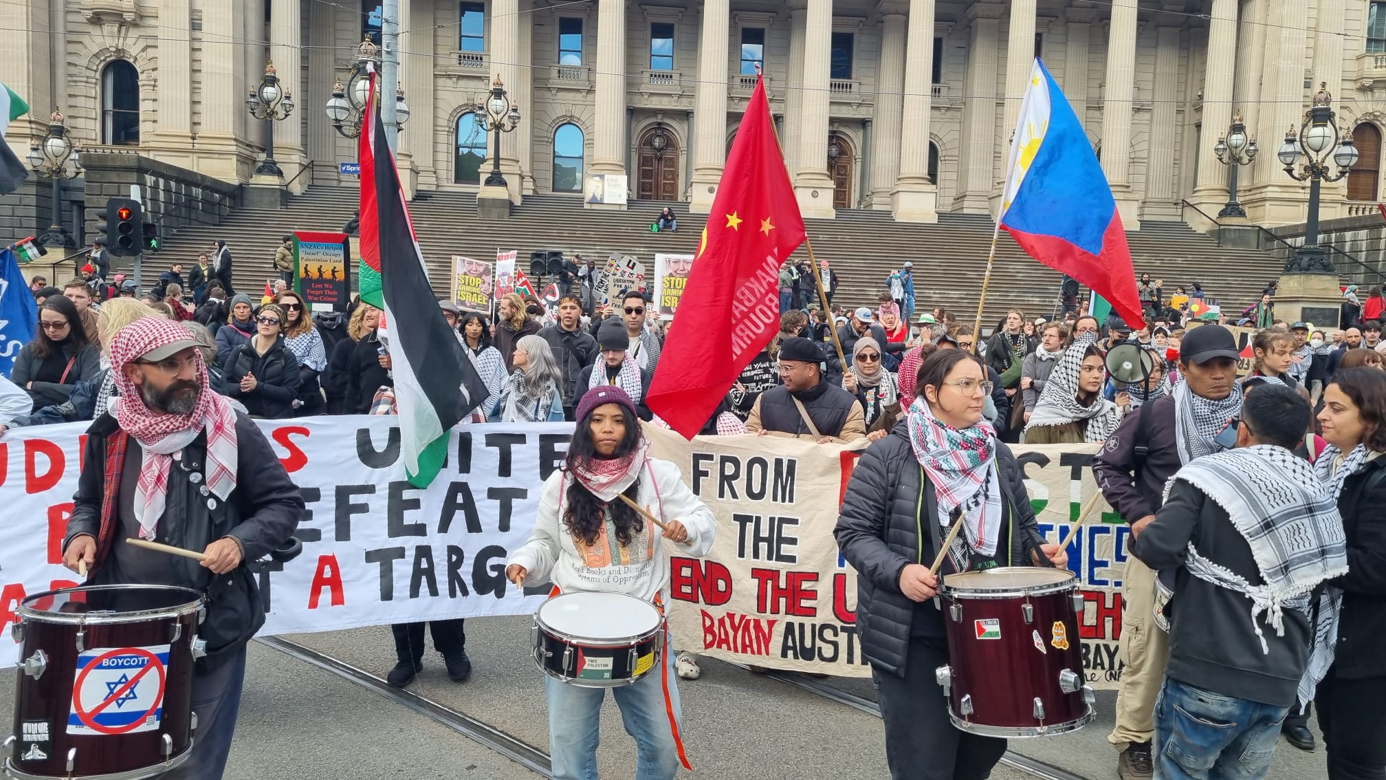 Melbourne palestine rally