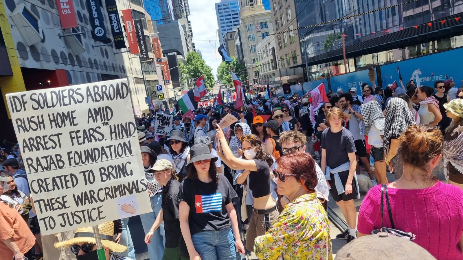 Soldiers in the Israeli 'Defence' Force should be held accountable, Naarm/Melbourne, December 29