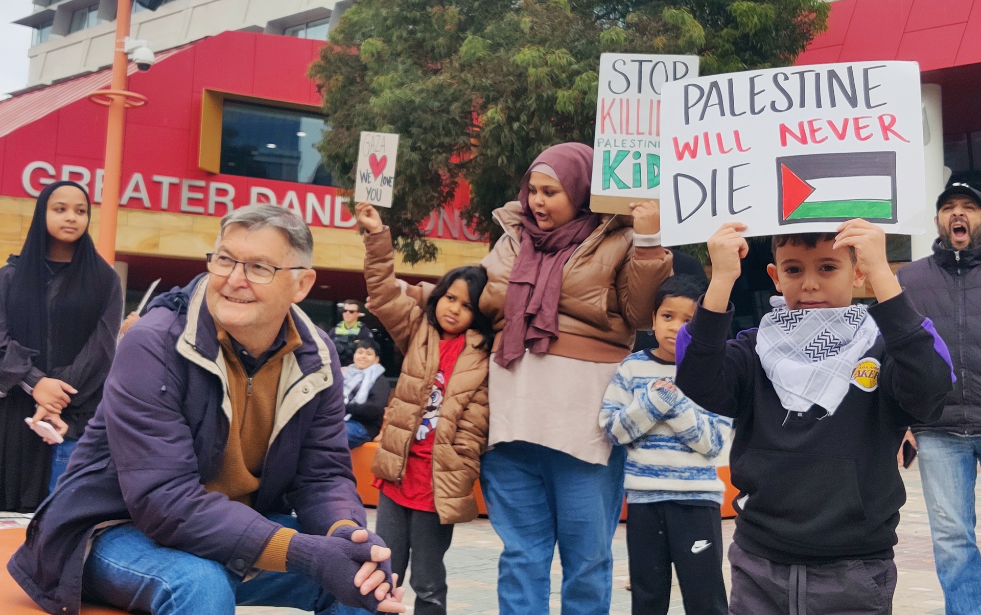 Palestine will never die, Dandenong, July 6