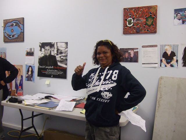 Student in Cuban literacy program, Wilcannia 2012.