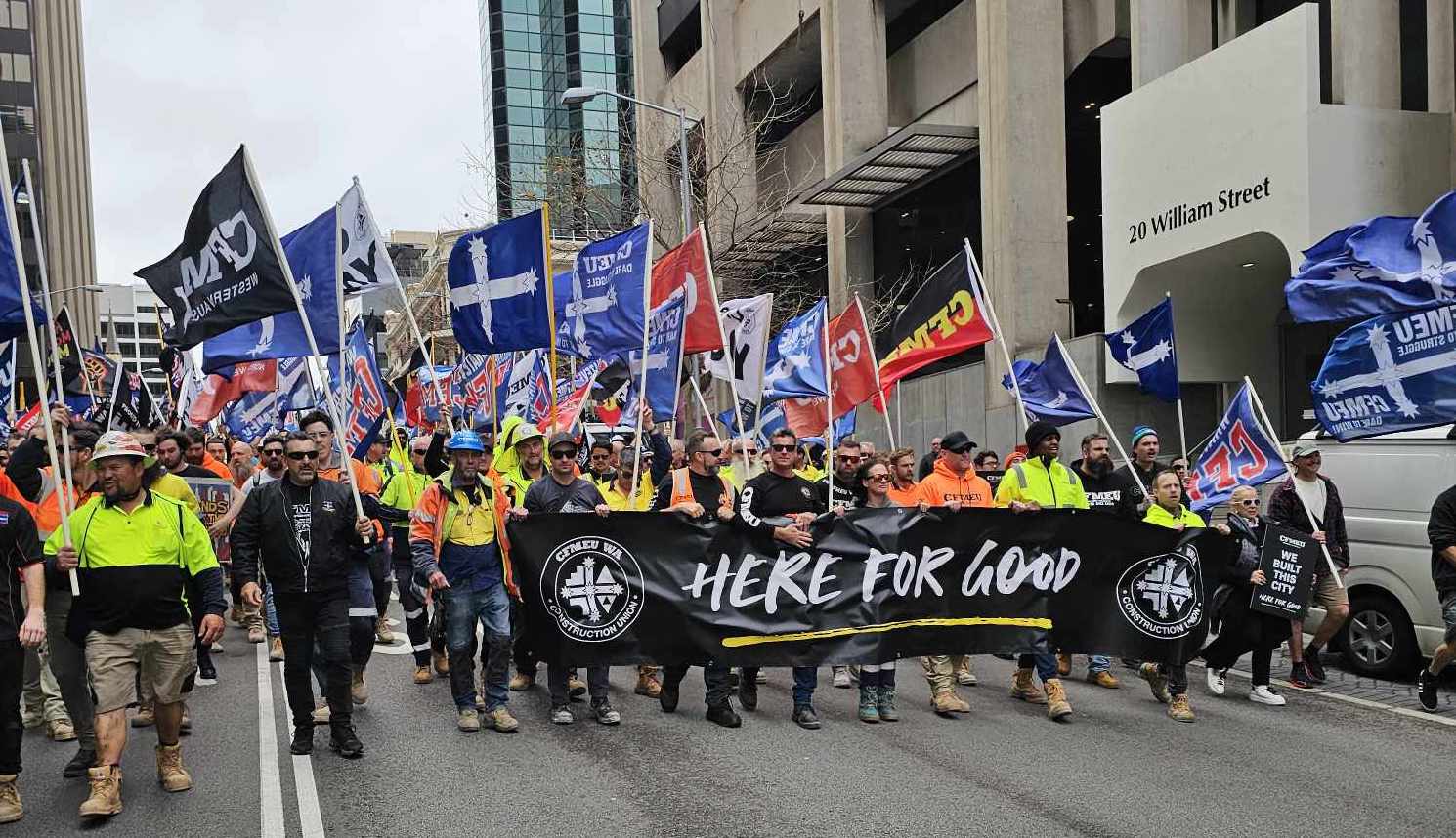 cfmeu march