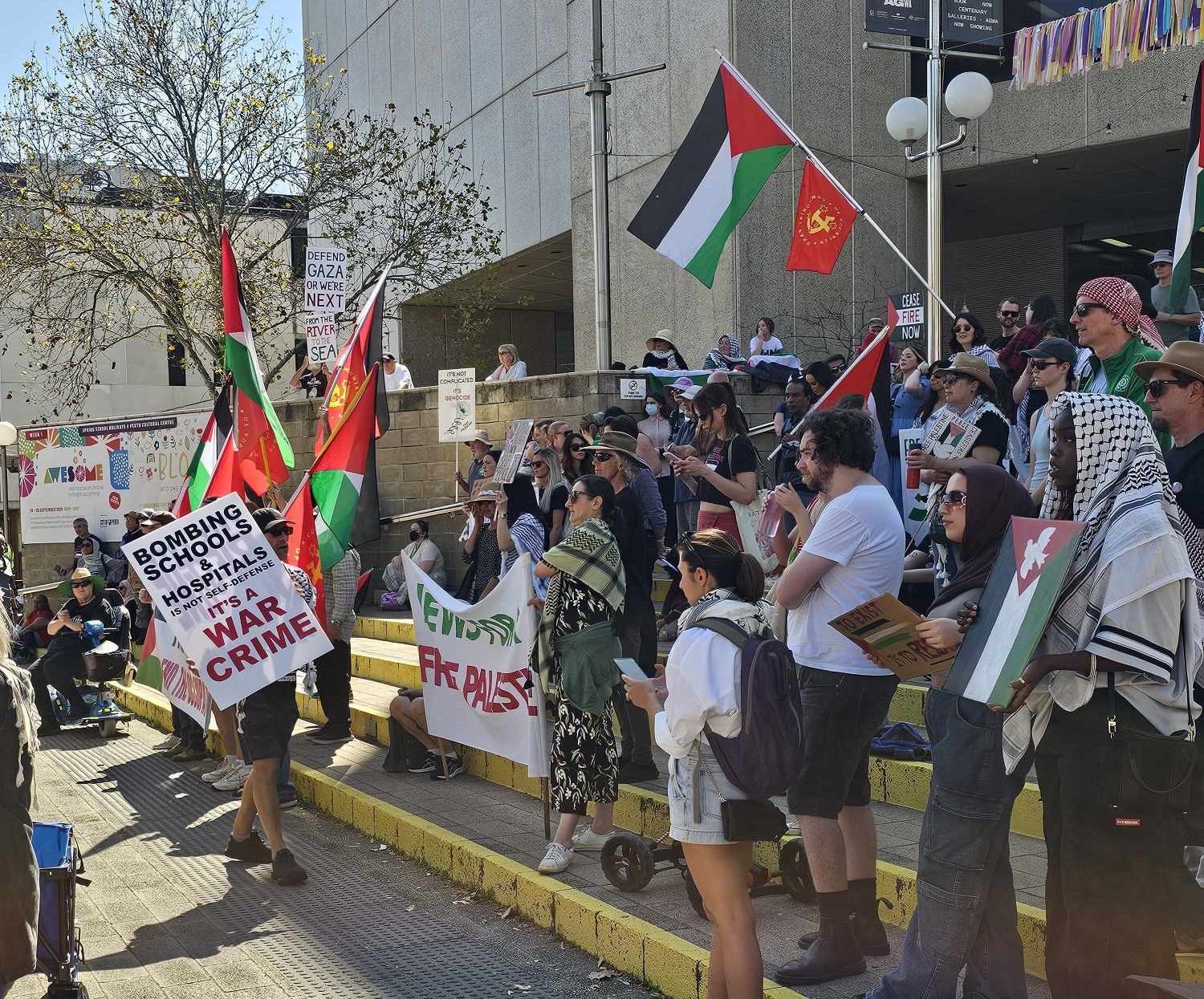 Perth rally for Palestine