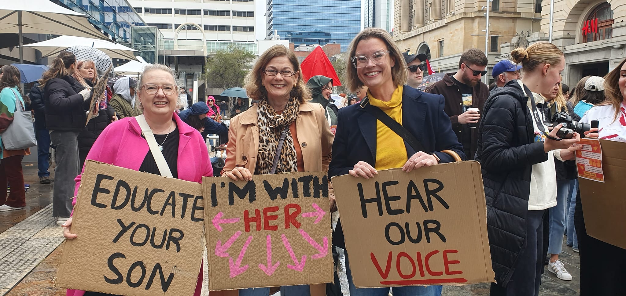 perth protest to stop violence against women